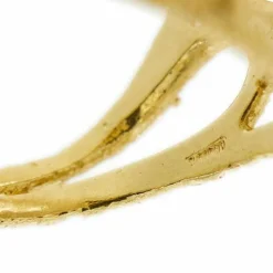 Bague en quartz fumé