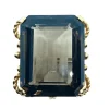 Bague en quartz morion géante, vers 1940