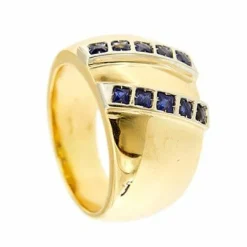 Bague en saphir