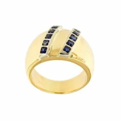 Bague en saphir
