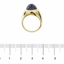 Bague en saphir et diamant