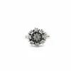 Bague Entourage Or Blanc Diamants