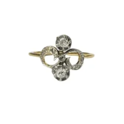 Bague Entrelacs Diamants