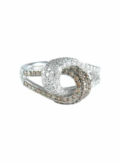 Bague Entrelacs Diamants