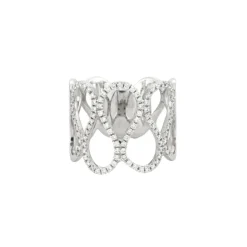 Bague Entrelacs Diamants