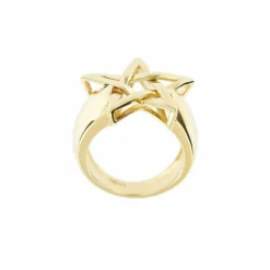 Bague Etoile bombée