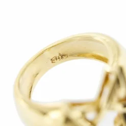 Bague Etoile bombée