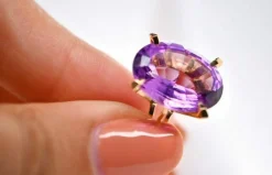 Bague Fantaisie Améthyste