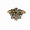 Bague fleur de diamants