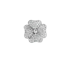 Bague Fleur Diamants
