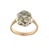Bague Fleur diamants