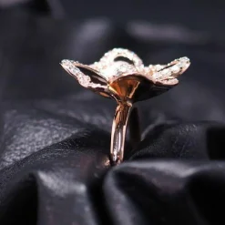 Bague Fleur Diamants