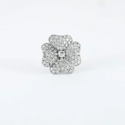 Bague Fleur Diamants