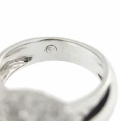 Bague Fleur perle et diamants