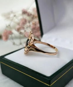 Bague Fleur Saphir étoilé