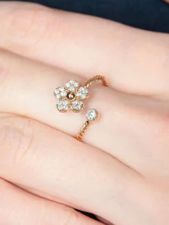 Bague Fleurette Diamants