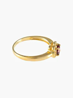 Bague Fleurette Rubis