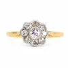 Bague Fleurs diamants