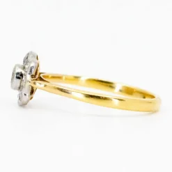 Bague Fleurs diamants