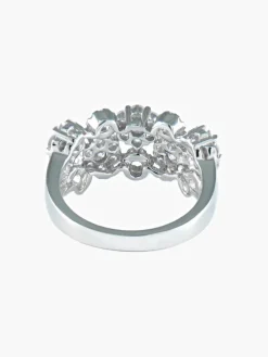 Bague Fleurs Diamants