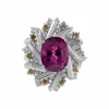 Bague Galaxie Tourmaline rose
