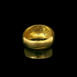 Bague gitane en diamant victorien