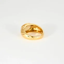 Bague Godron Opale