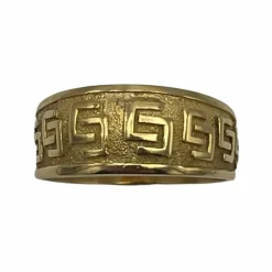 Bague grecque en or jaune