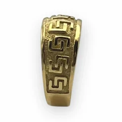 Bague grecque en or jaune