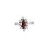 Bague Grenat Diamants