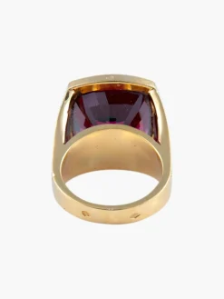 Bague Grenat Diamants