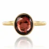 Bague grenat rhodolite