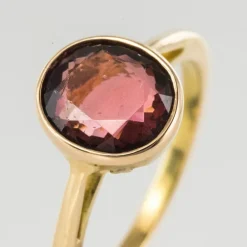 Bague grenat rhodolite