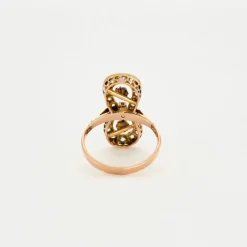 Bague infini or et diamants