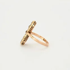 Bague infini or et diamants