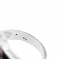 Bague iolite et diamants