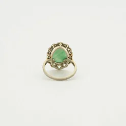 Bague Jade Diamants
