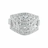 Bague Jarretière Diamants