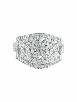 Bague Jarretière Diamants