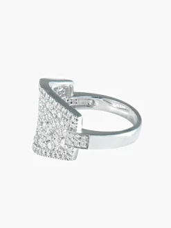 Bague Jarretière Diamants