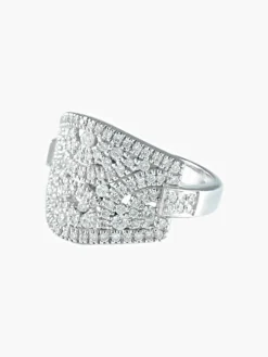 Bague Jarretière Diamants