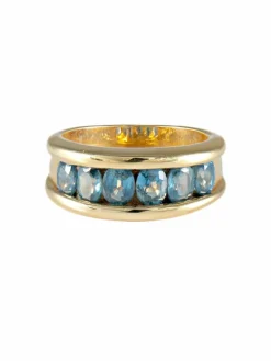 Bague Jarretière Saphirs