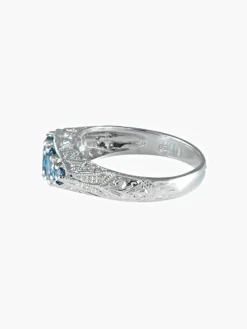 Bague Jarretière Saphirs