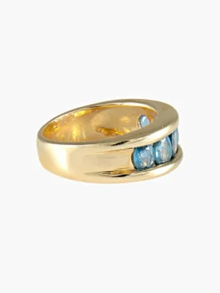 Bague Jarretière Saphirs