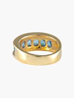 Bague Jarretière Saphirs