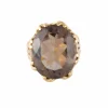 BAGUE "JELAIM" OR & QUARTZ