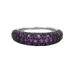 Bague Jonc Améthyste