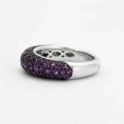 Bague Jonc Améthyste