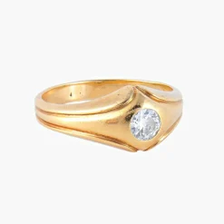 Bague Jonc Diamant