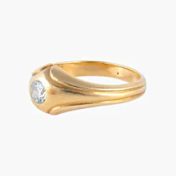 Bague Jonc Diamant
